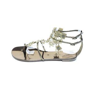 Giuseppe Zanotti Amira Bronze Sandals Sz 39 | $1995 Retail | New, Sold Out Size